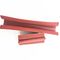Geëxtrudeerde OEM rode rubberen afdichtingsprofiel ISO9001 EPDM rubberen strip